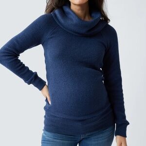 Ingrid & Isabel Navy Blue Turtleneck Sweater